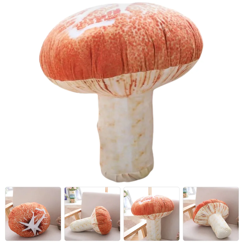 

Mushroom Pillow Stuffed Cute Kids Birthday Gift Decoration Funny Throw Plush Plushies Toys