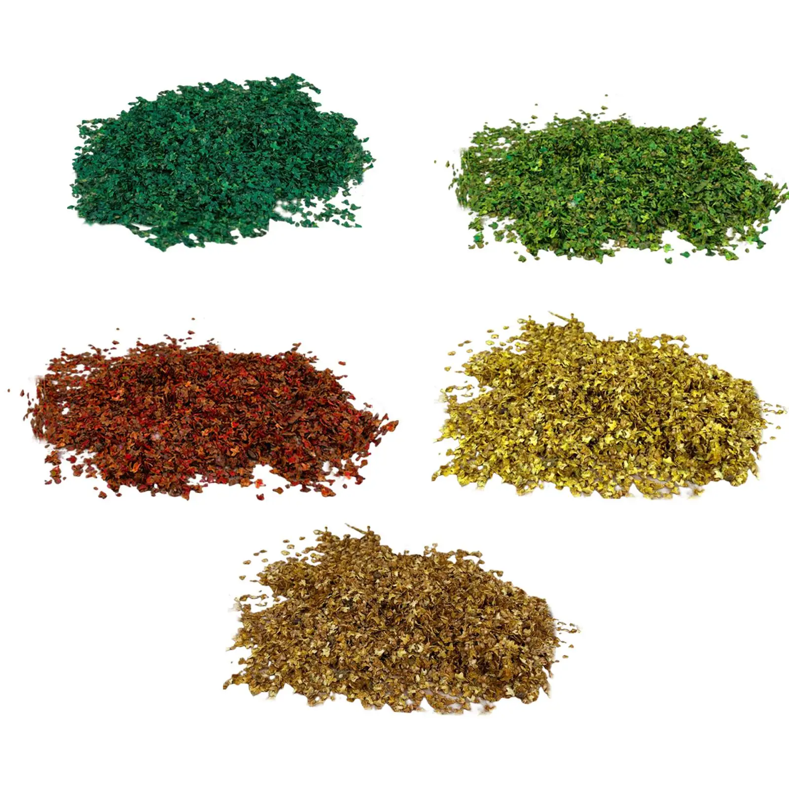 

Simulation Miniature Leaf for Model Railway Garden Fairy Garden