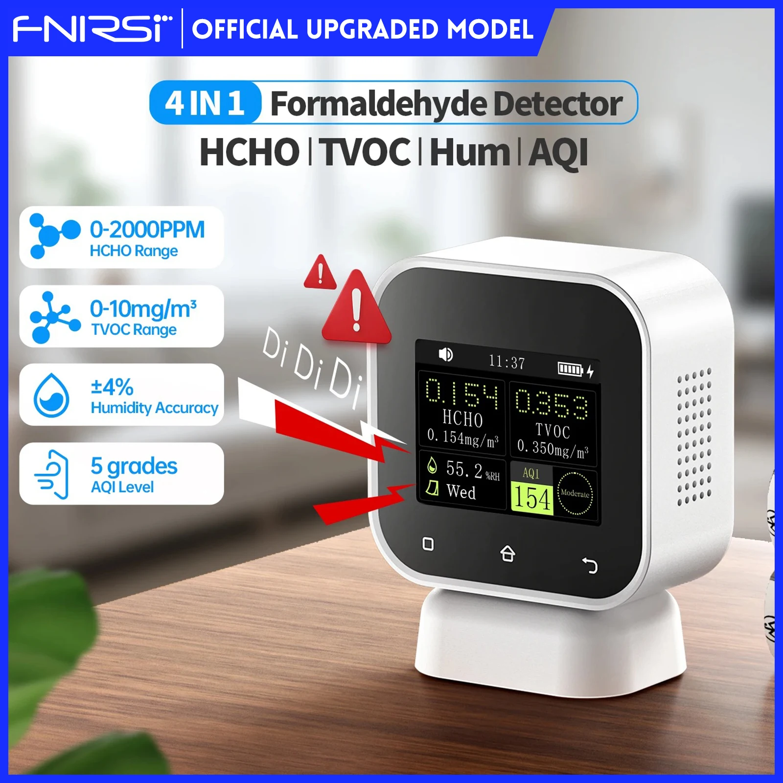

FNIRSI SFD-02 Монитор качества воздуха