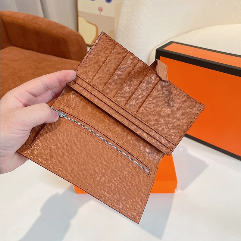 Стеганый кошелек из 2022 натуральной воловьей кожи дизайнерский клатч для пожилых