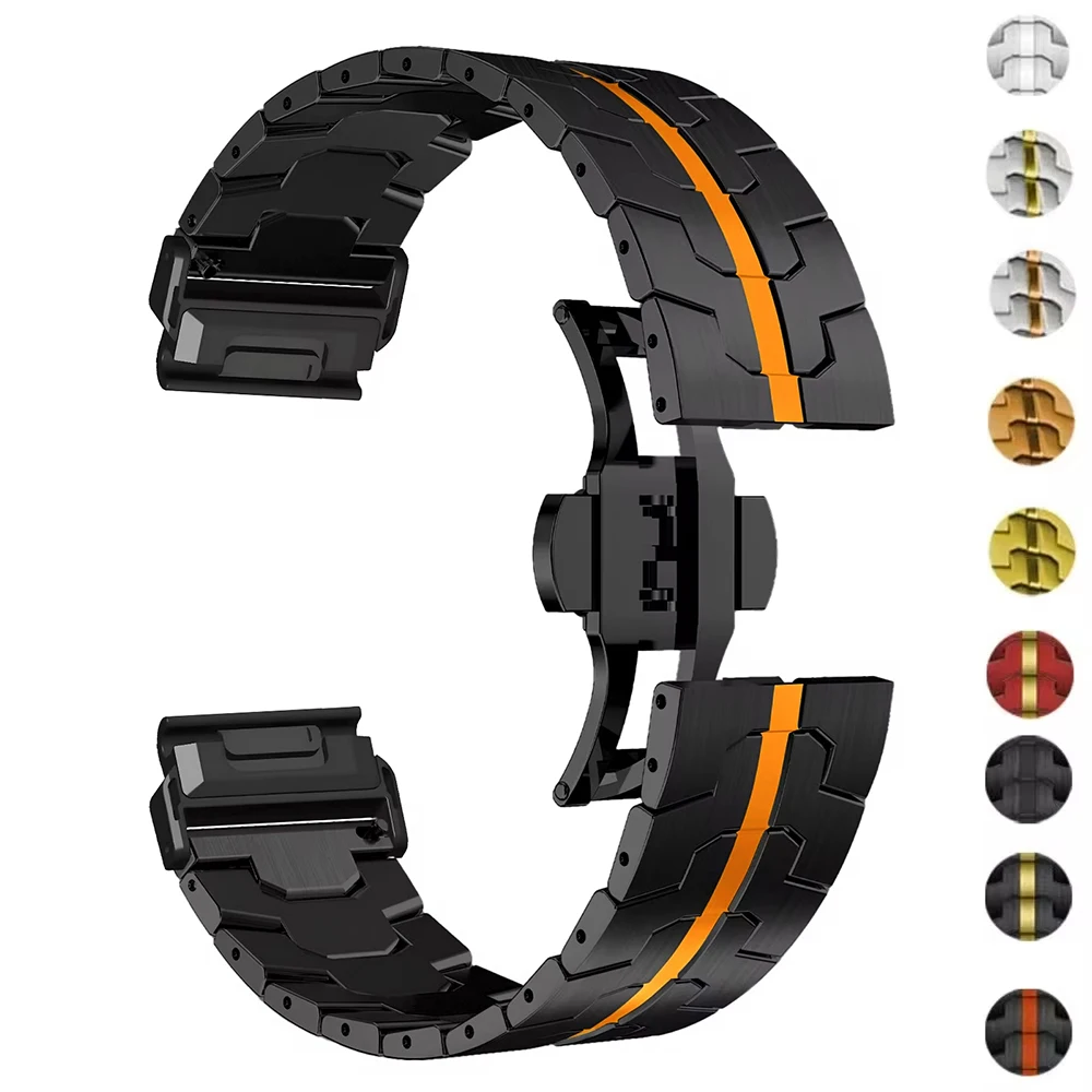 Ремешок QuickFit 22 мм 26 для Garmin Fenix 7 7X 6X 6 Pro 5 5X Plus Epix pro Gen2 Enduro 2 Браслет 8 51 47