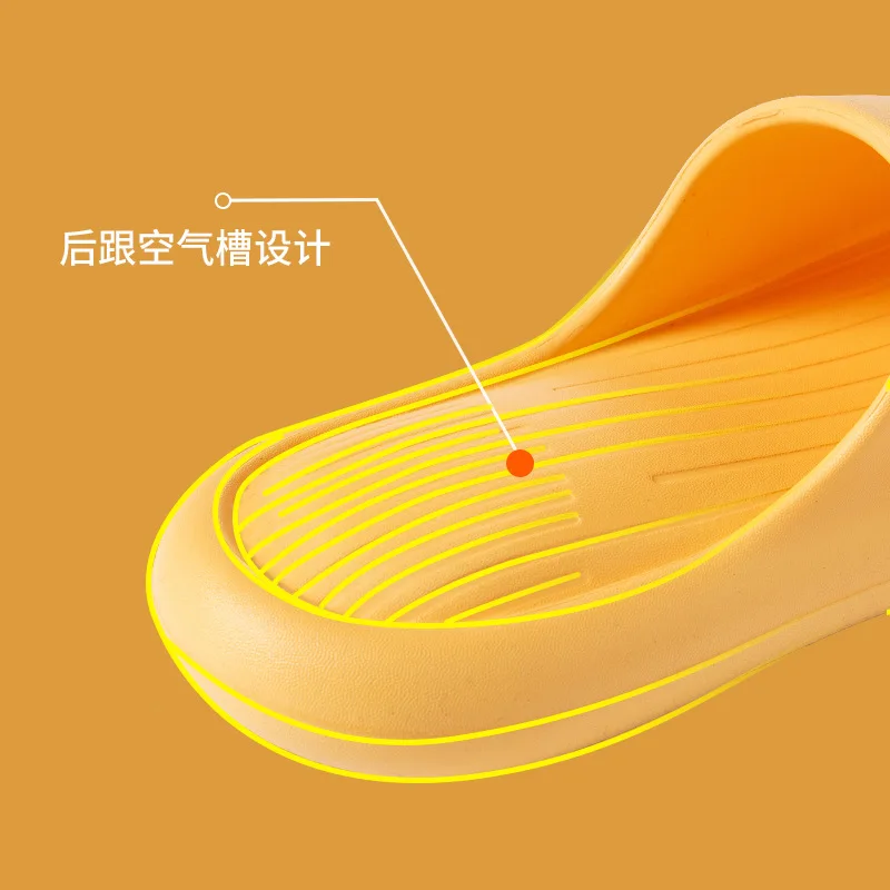 Women Indoor Shower Slippers Summer Home Floor Shoes Soft EVA Couples Platform Slides Thick Sole Female Male Bathroom Slipper