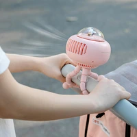 3 speed portable clip on stroller fan personal desk fan with flexible tripod mini handheld fan for car seattreadmillcamping