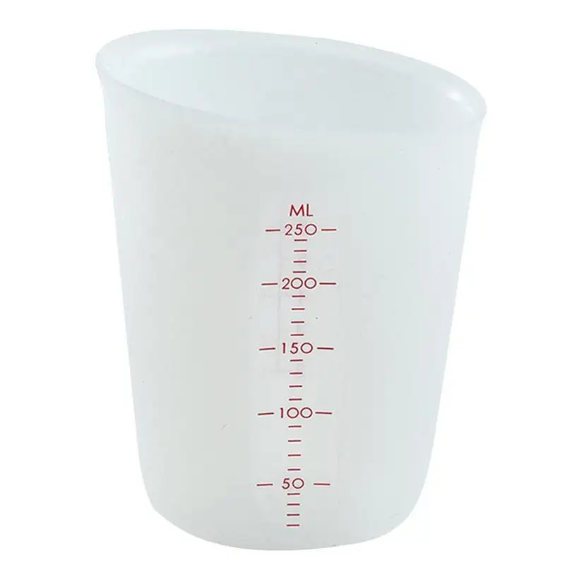Silicone Resin Measuring Cups Silicone Flexible Pour Cups With Marking Pour Mixing Cups Blender For Liquid Paint Epoxy Resin
