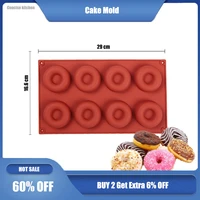 donut mold pastry silicone molds for chocolate mousse cake fondant mold donuts maker cake decoration baking mould