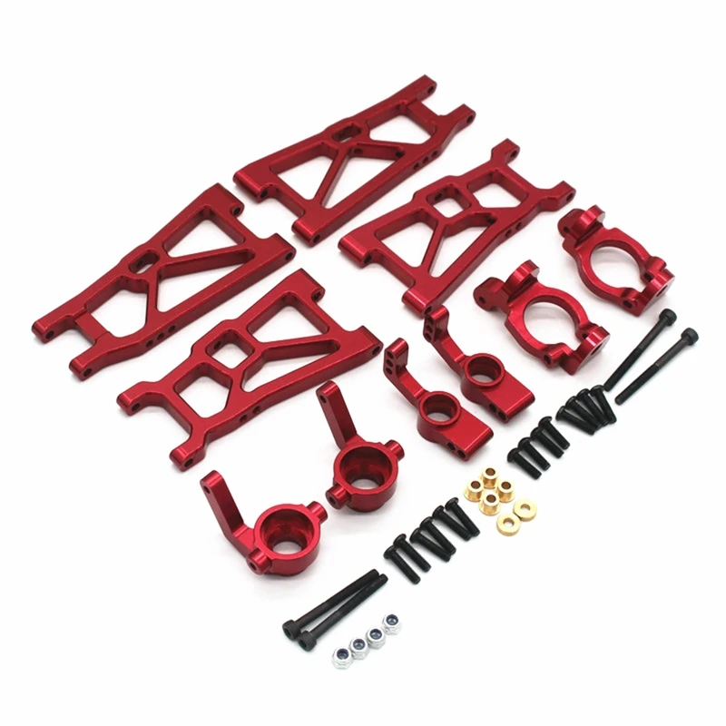 

Metal Upgrade Parts Kit Suspension Arms Steering Blocks For ZD Racing DBX-10 DBX10 1/10 RC Car Accessories