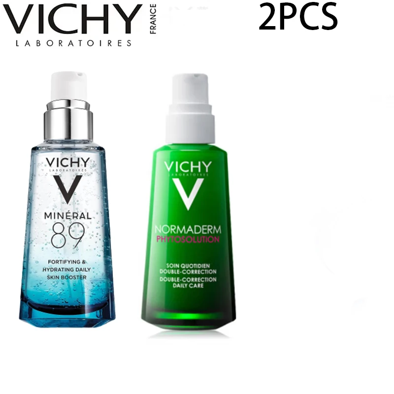 

2PCS Vichy Anti Acne Moisturizing Serum Normaderm Phytosolu Oil Control Suitable for Sensitive and Dry Skin 50ml