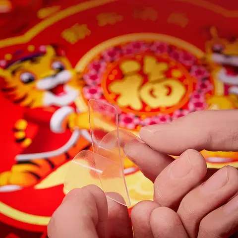 Прозрачный двухсторонний скотч PVB, 60 шт.