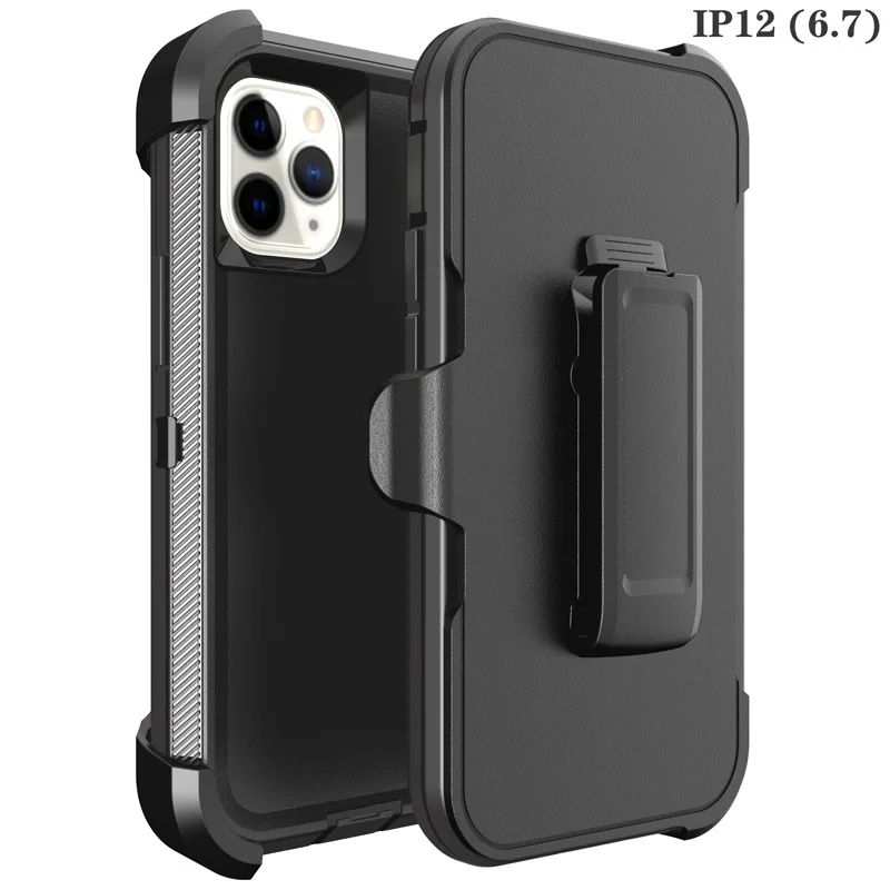 

For iPhone 11 13 14 Pro Max XR XS XSMAX X 12 MINI SE 6S 7 8 14 Plus Belt Clip Kickstand Heavy Duty Armor Shockproof Phone Cover
