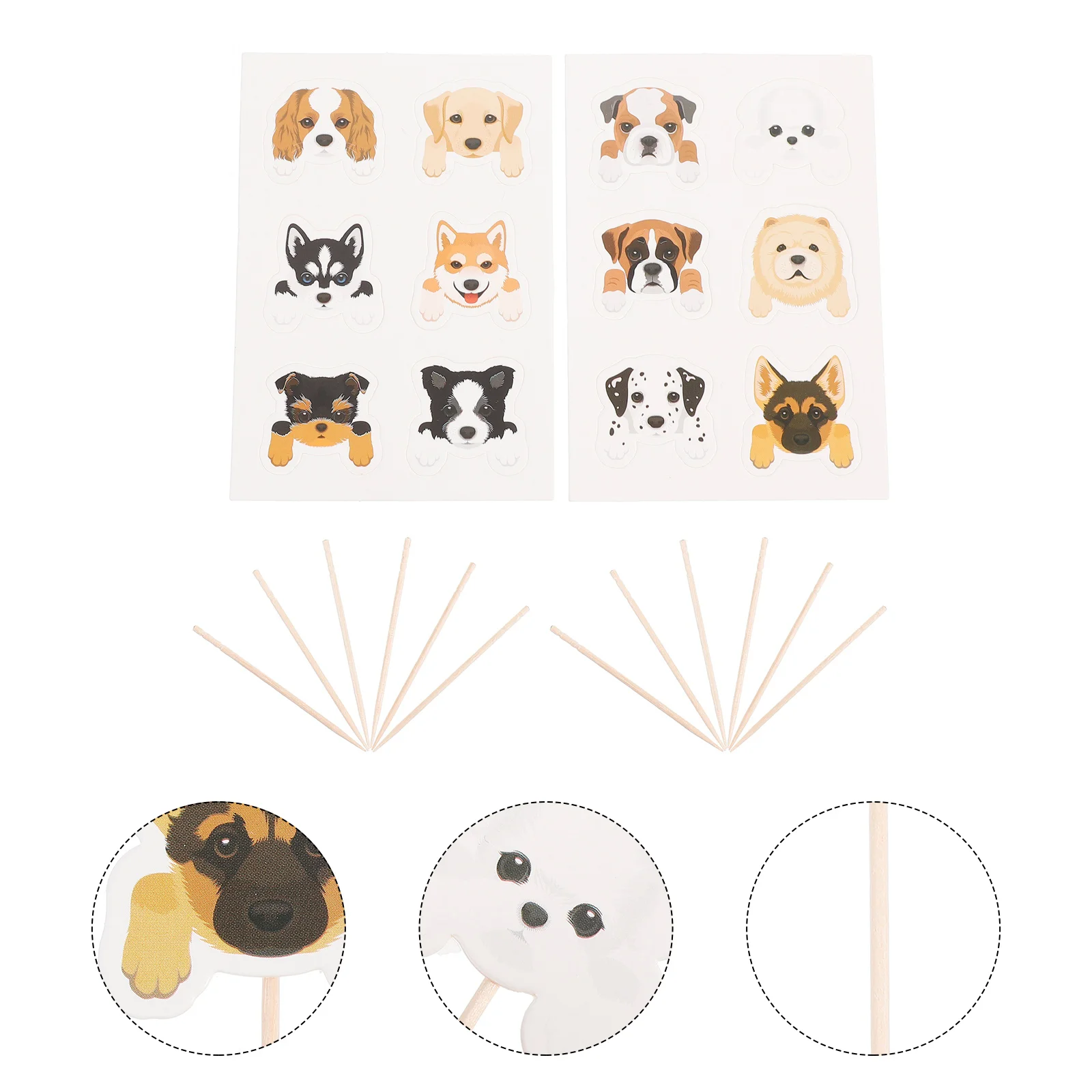 

36 шт., украшения для торта для домашних питомцев