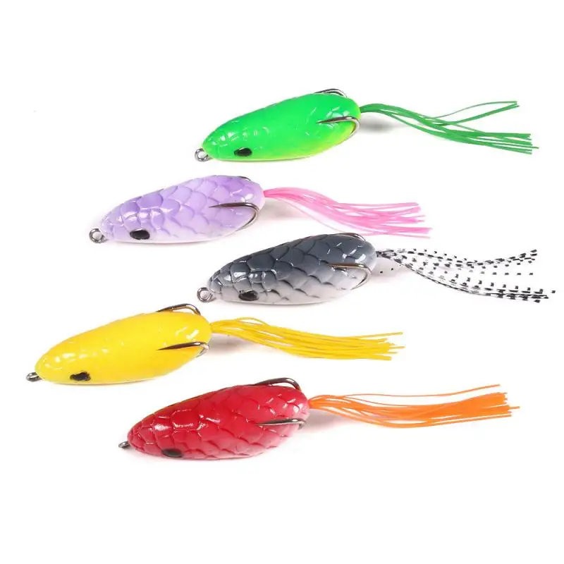 

Fishing Gear Luya Lures Snake Head Thunder Frog Fishing Soft Bait Black Bait 6cm10g Fishing Gear Fishing Bait Accessories