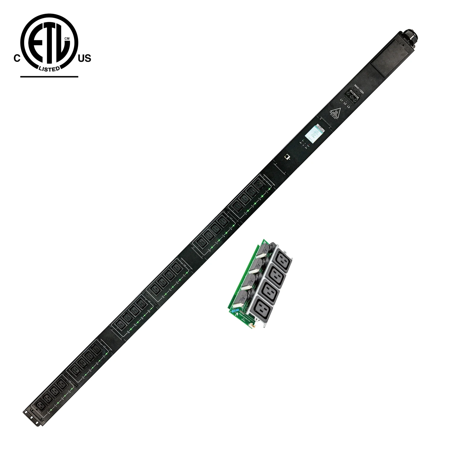 

Электрическое оборудование 415 В 24 бит C19 интеллектуальный блок распределения питания IP метр PDU розетки блок питания центра данных