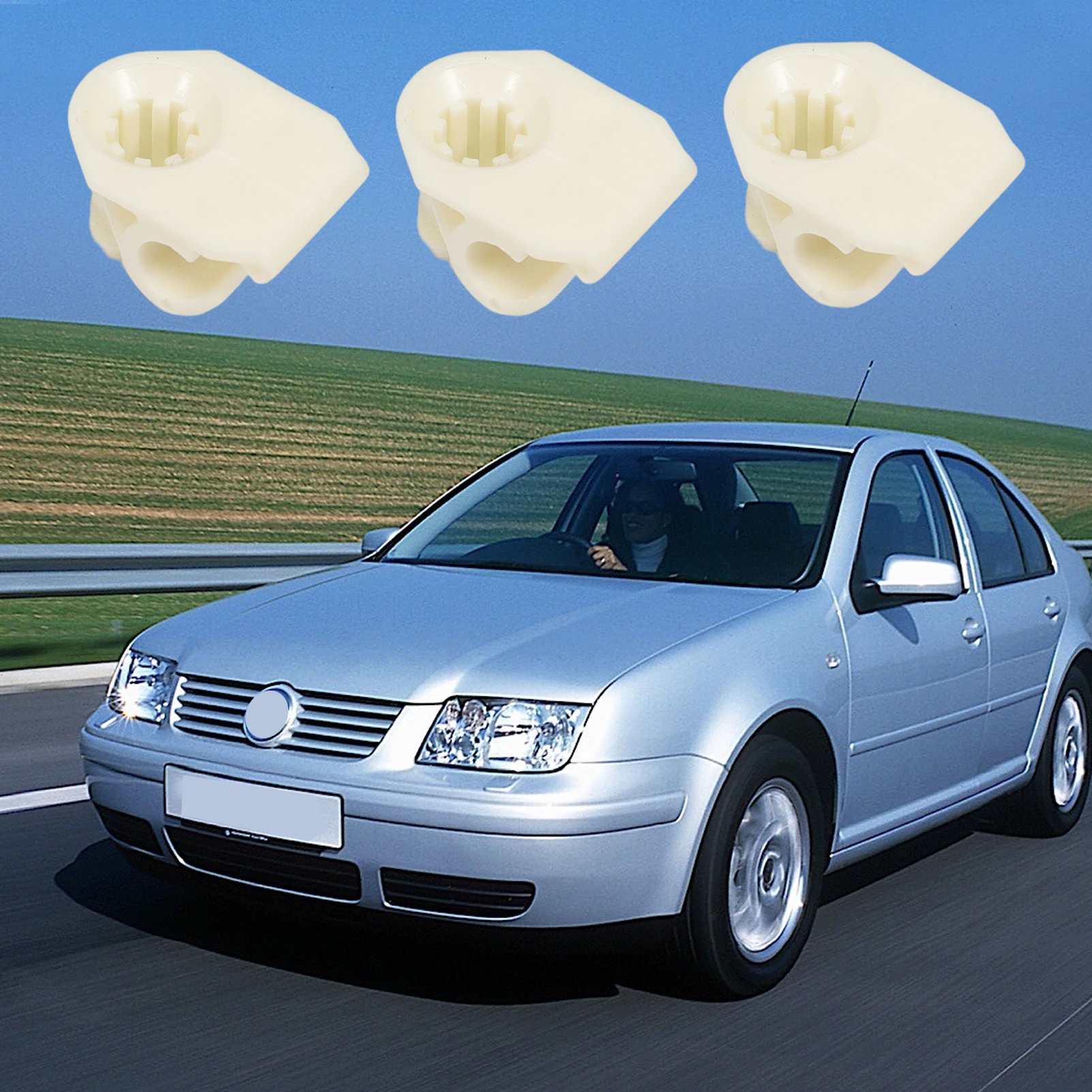 6 шт. автомобильные тормозные шланги, зажимы для тормозных шлангов MK4 Golf Bora X6 Tdi Gti V5 V6 R32, держатель тормозной линии, крепления тормозной линии (art.: 3920c8d015f32) - 3920c8d015f32
