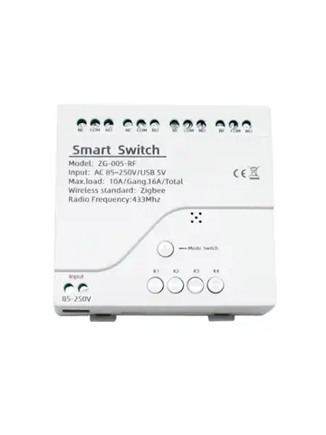 M3GC ZG-005-RF TUYA 4CH RF433 Модули модулей голосовой контроль для домашних приборов