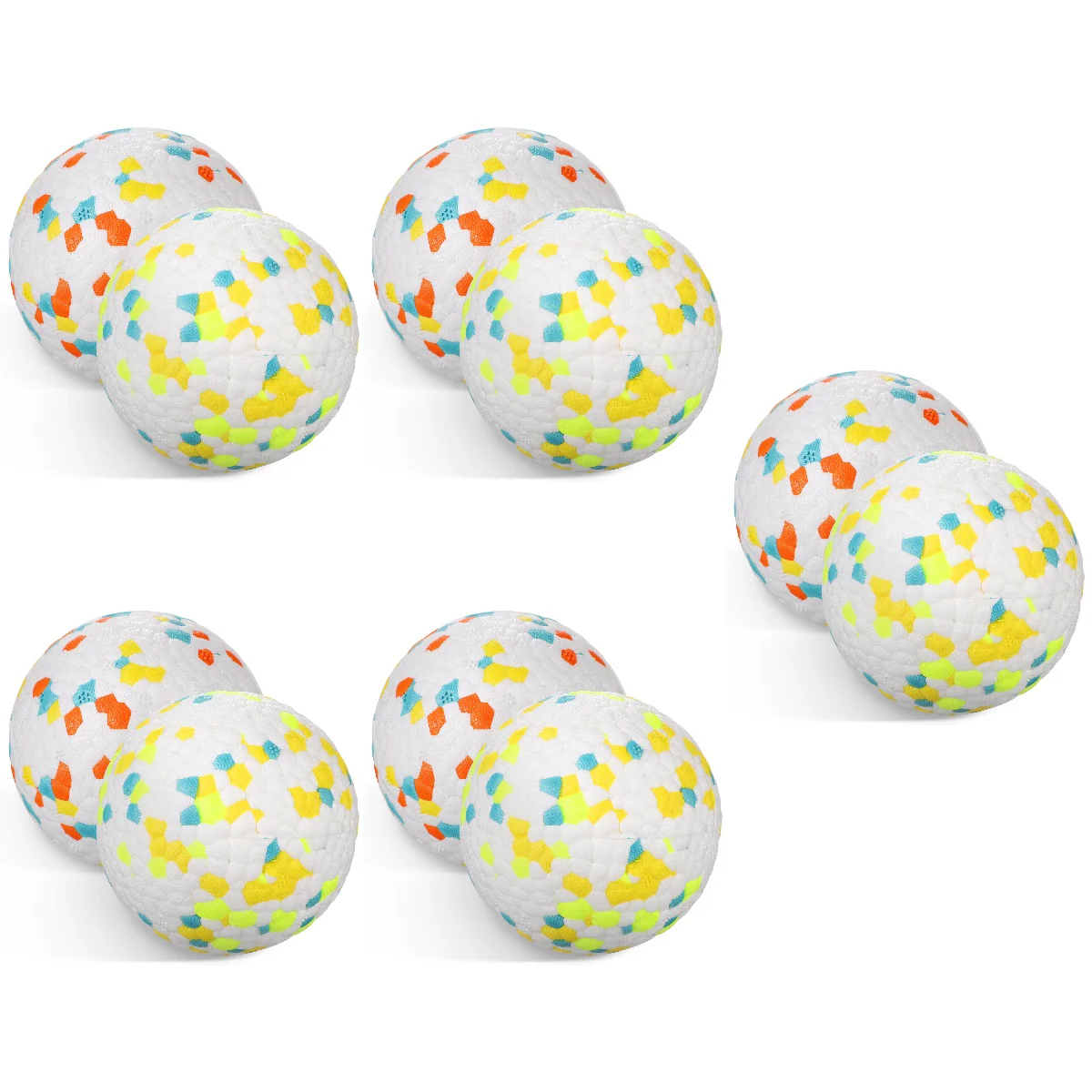 

10 шт., интерактивные жевательные мячики для собак