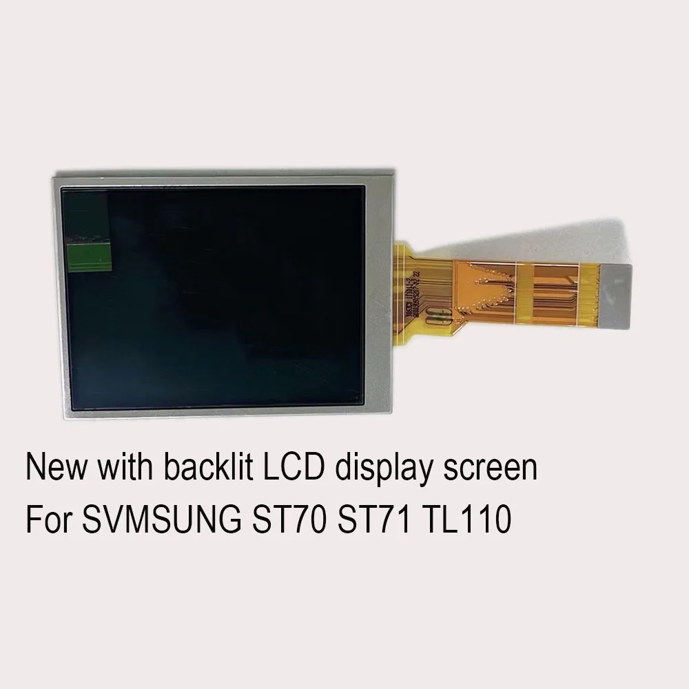 

New LCD Display Screen For SVMSUNG ST70 ST71 TL110 Digital Camera
