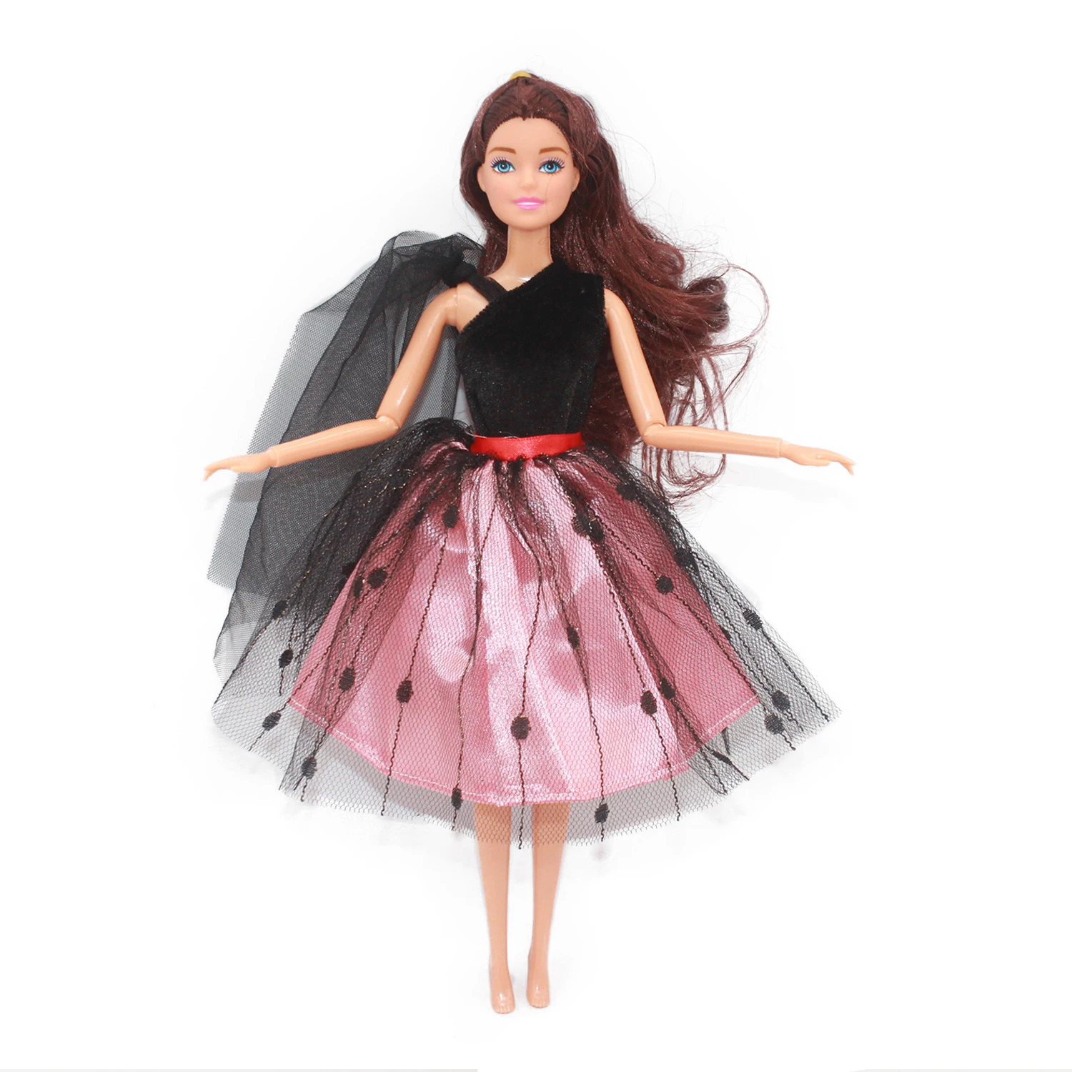 Европейский модный черный кружевной комплект платьев для кукол 30 см Blyth 1/6 MH CD FR SD