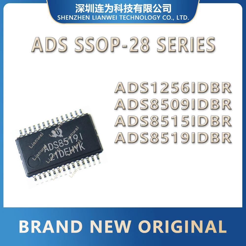 

ADS1256IDBR ADS8509IDBR ADS8515IDBR ADS8519IDBR ADS1256 ADS8509 ADS8515 ADS8519 ADS IC Chip SSOP-28