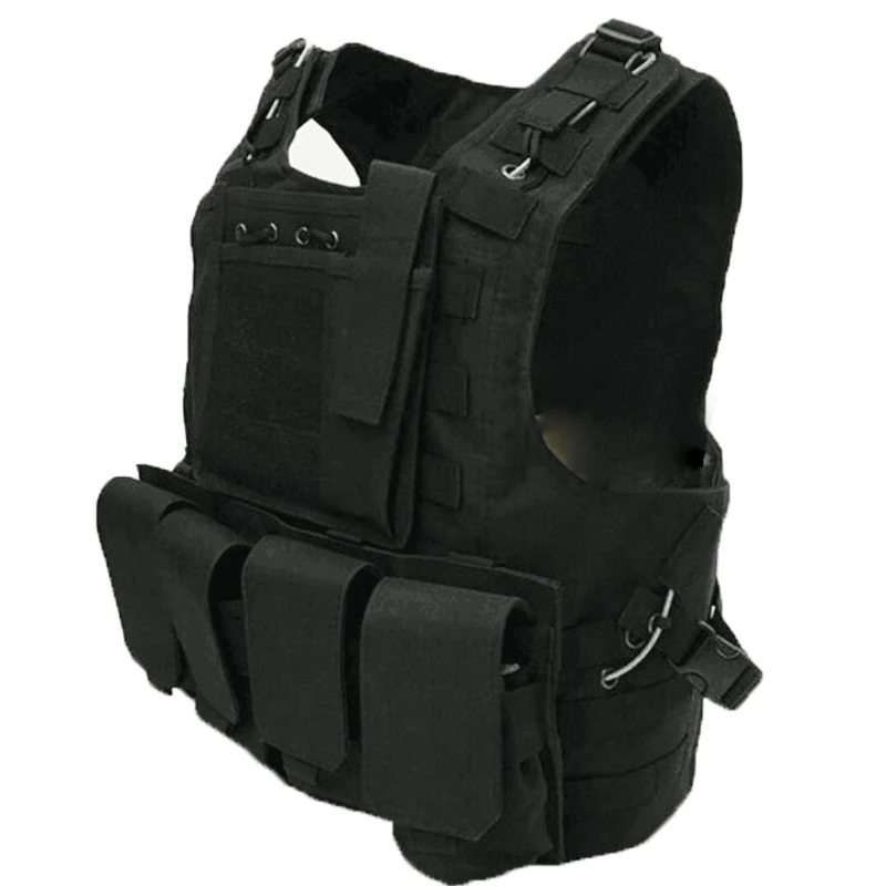 Тактический жилет CS Game Airsoft Assault Molle Жилет Охотничья одежда Камуфляжный Боевой