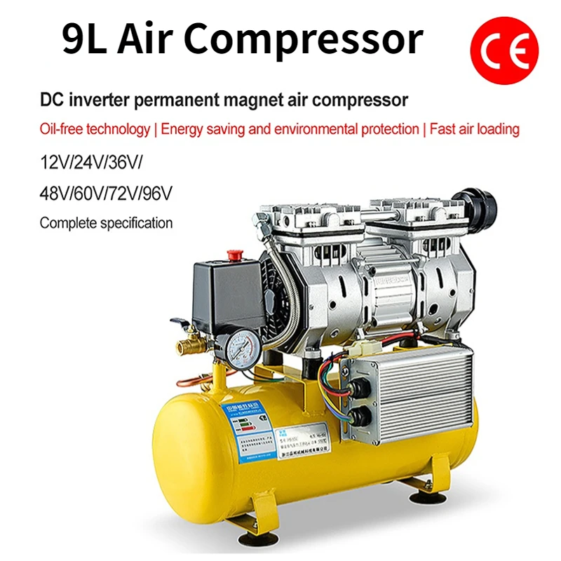 9l Air Pump Small Industrial High-pressure Air Pump Car Air Compressor