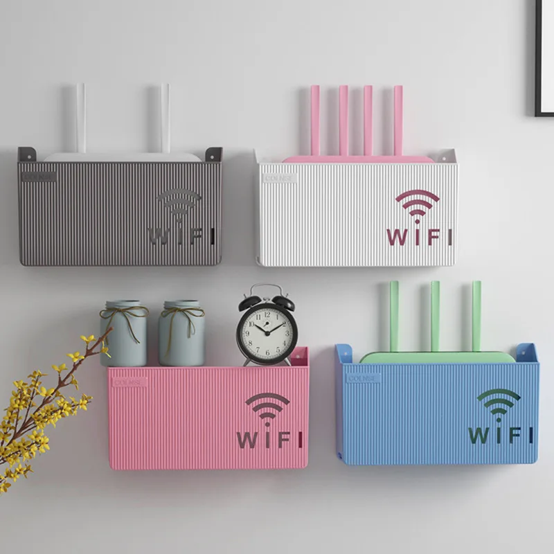 

Беспроводной Wi-Fi-роутер, настенный пластиковый органайзер из АБС-пластика, коробка-органайзер для кабеля, домашний декор
