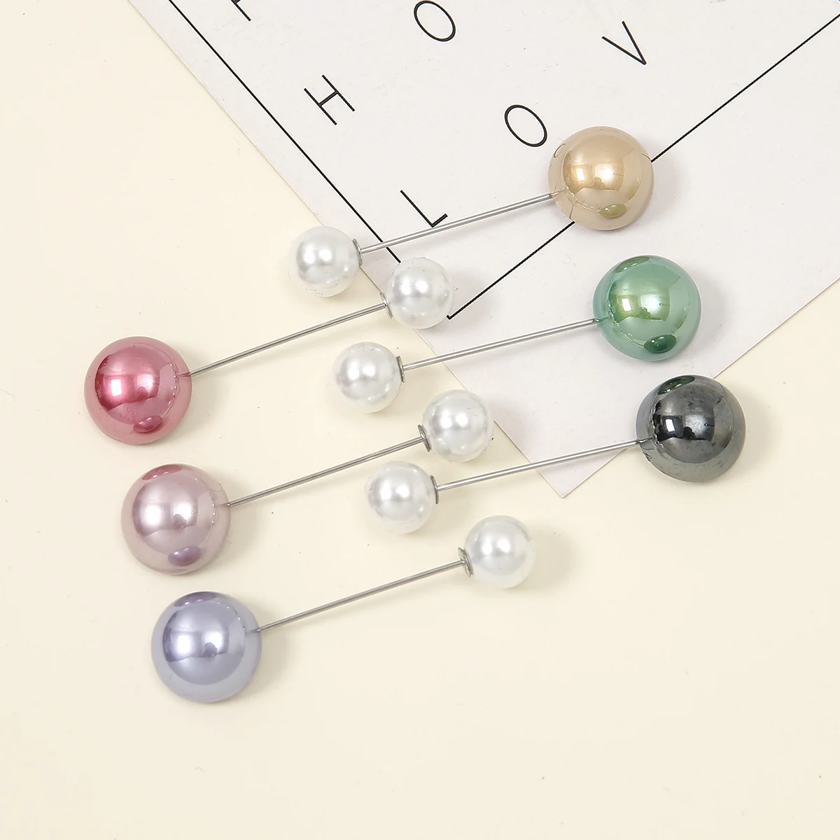 4/6Pcs Crystals Pearl Pins for Women Muslim Hijab Pin Islamic Scarf Buckle Rhinestones Accessoires Headscarf Jewelry Sets - купить по