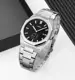 Stainless Steel Watch for Men with Large Dial Quartz Men Watches Fashionable Luxury Business Watches for Men Leather Watches Other Image