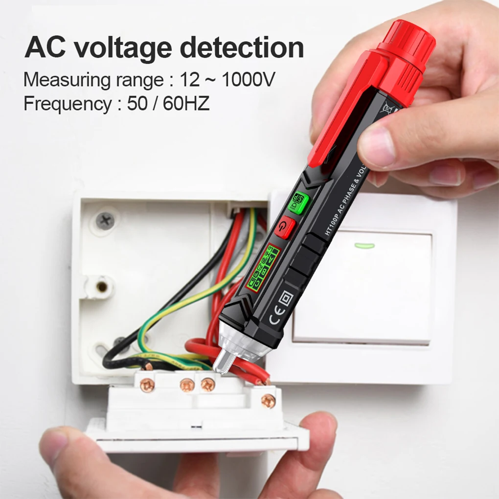 

Phase Meter Flashlight Phases Sequence Detection Rotary Tester Working