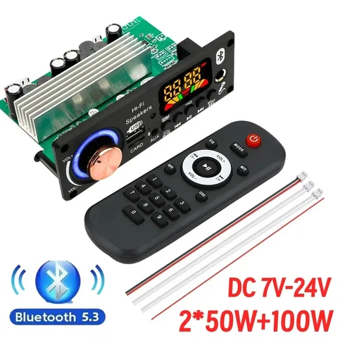 Bluetooth усилитель 200Вт  MP3 плеер