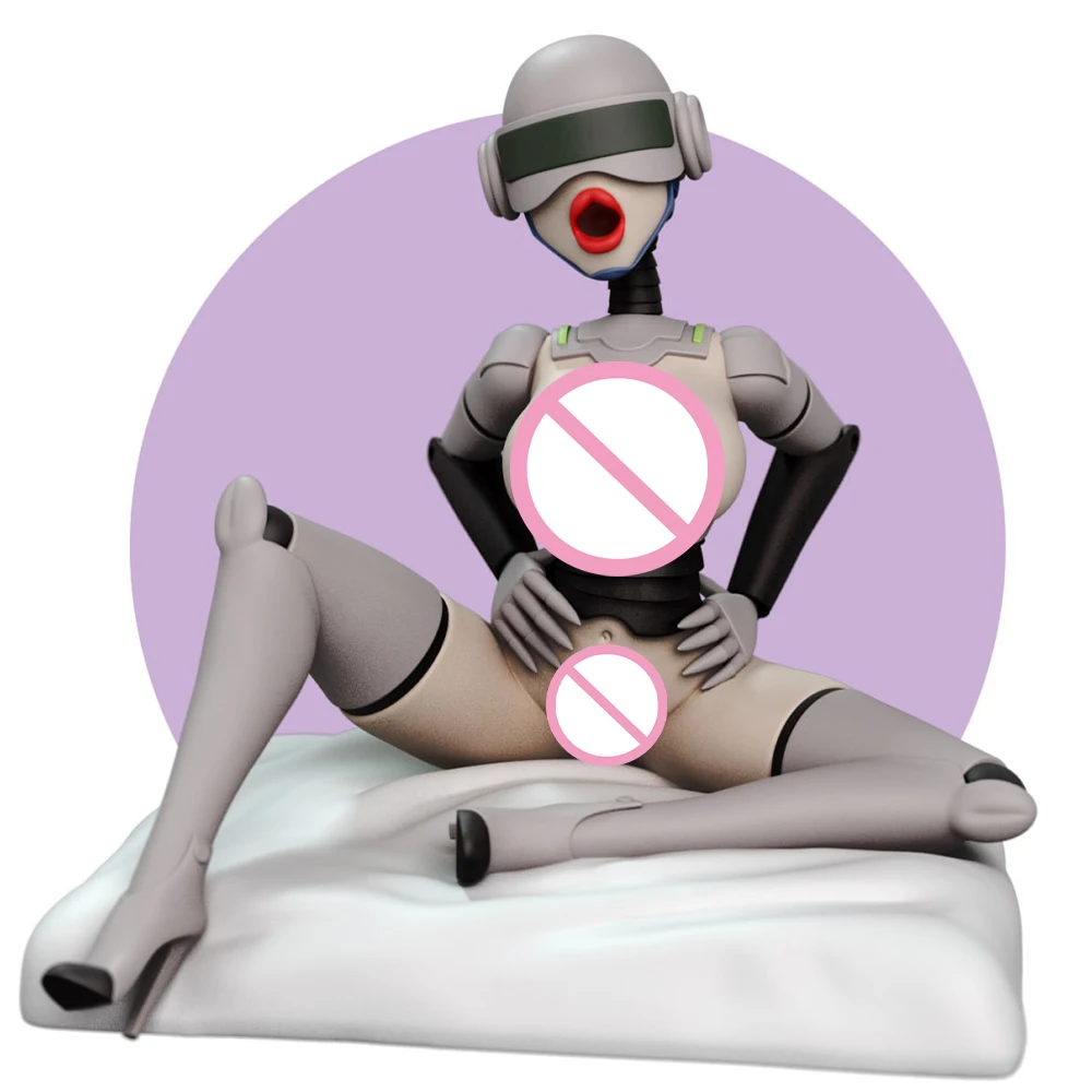 1:24 Belle Robot Gwendolyn 3d печатная модель из смолы неокрашенная фигурка комплекта NSFW