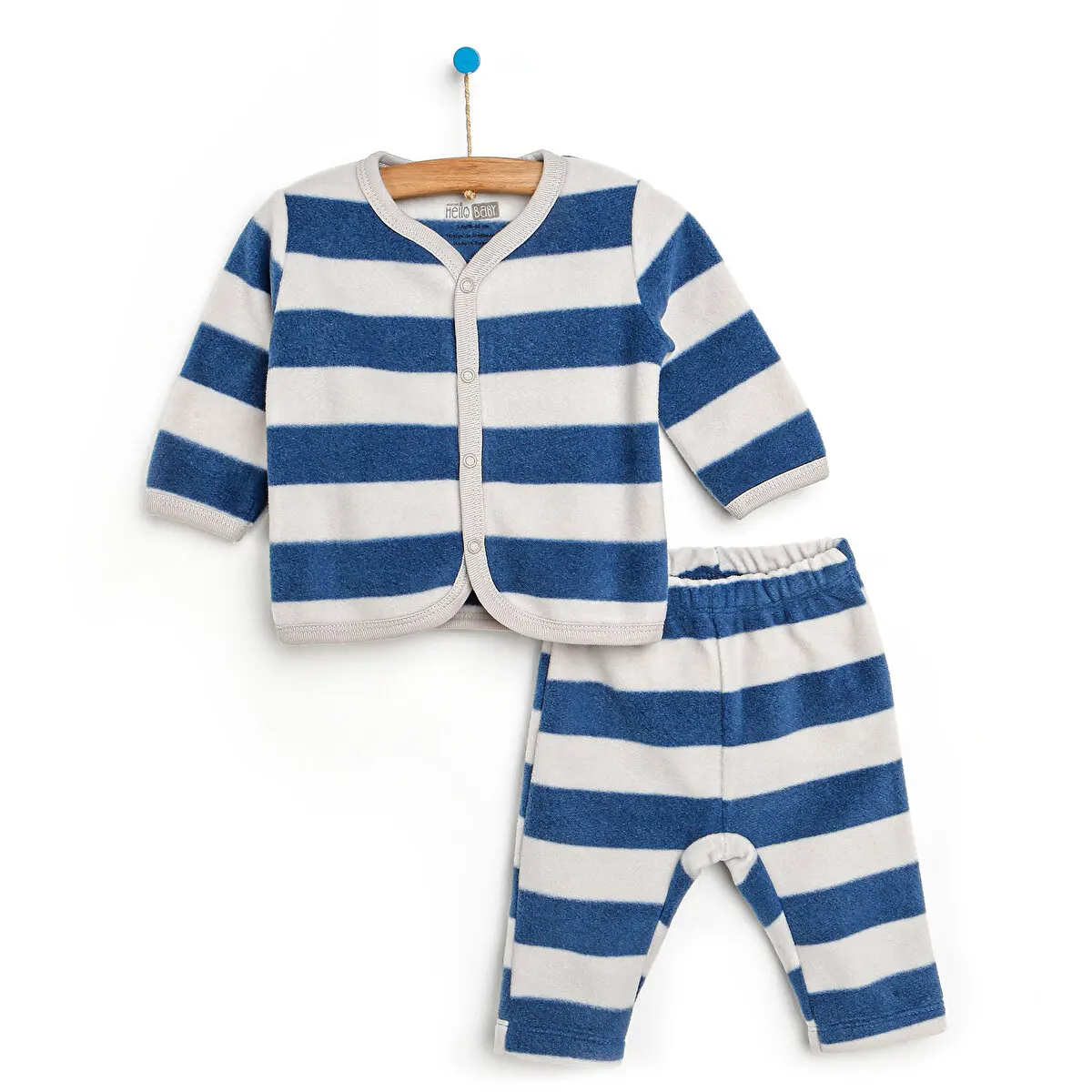 

Ebebek Hellobaby yenidoogan Erkek Bebek Polar KA-alt 2li Takım