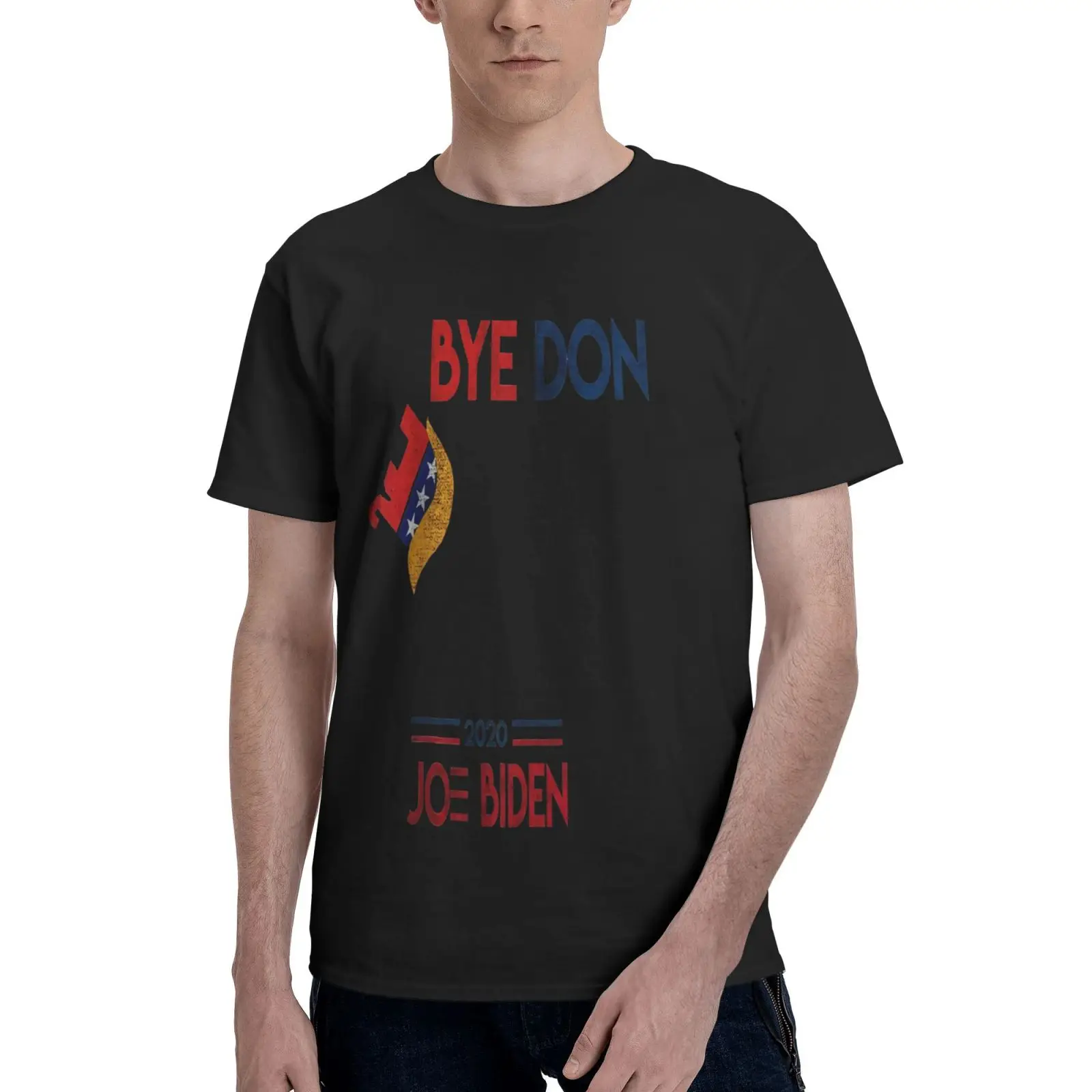 Bye Tidak Presiden Joe Biden Undi Men T-Shirt Oversized T Shirt Clothing Men's Shirt Couples T-Shirt Mens Clothes Men Clothing