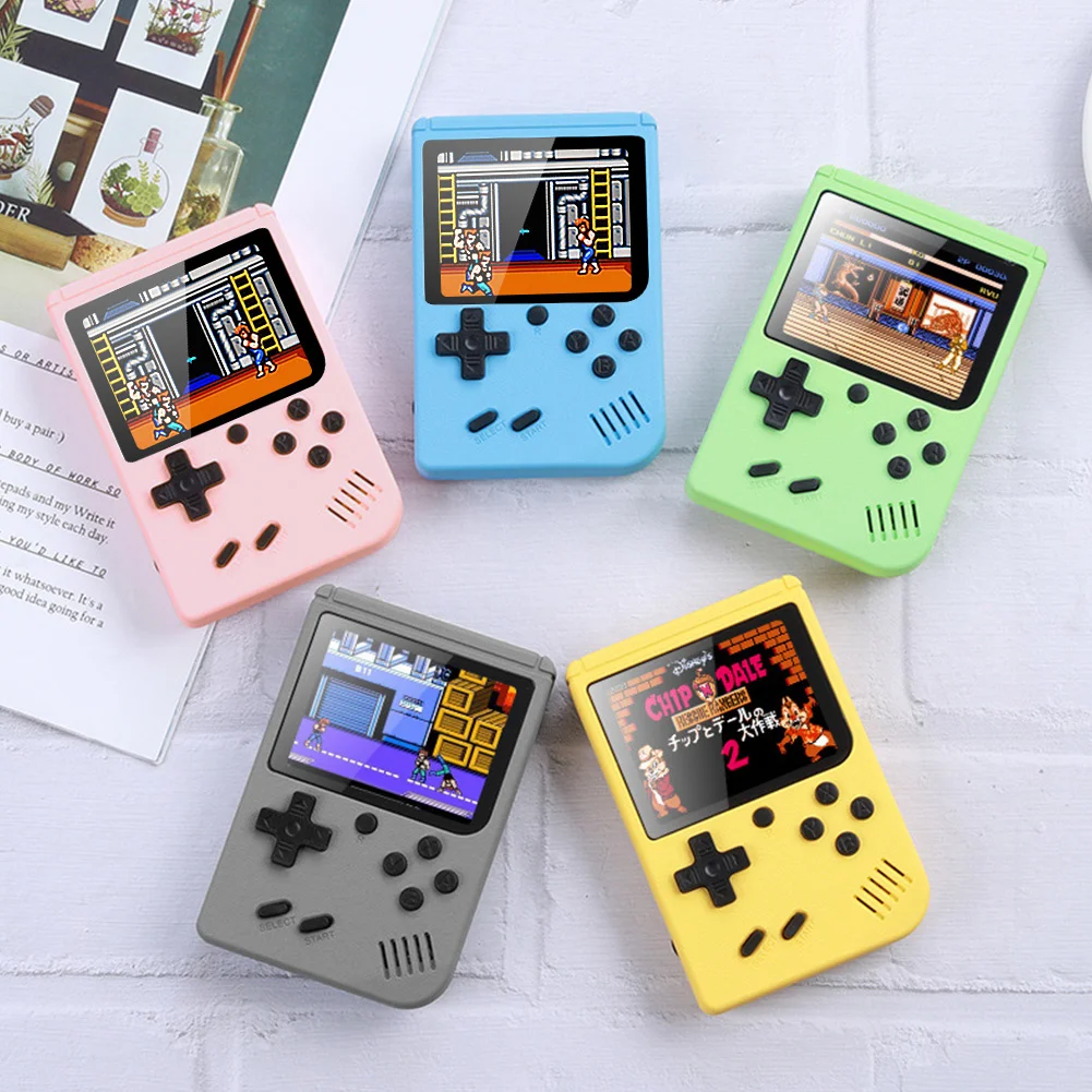 Retro Portable Mini Handheld Video Game Console 8-Bit 3.0 Inch Color LCD Kids Color Game Player Built-in 400 games game console