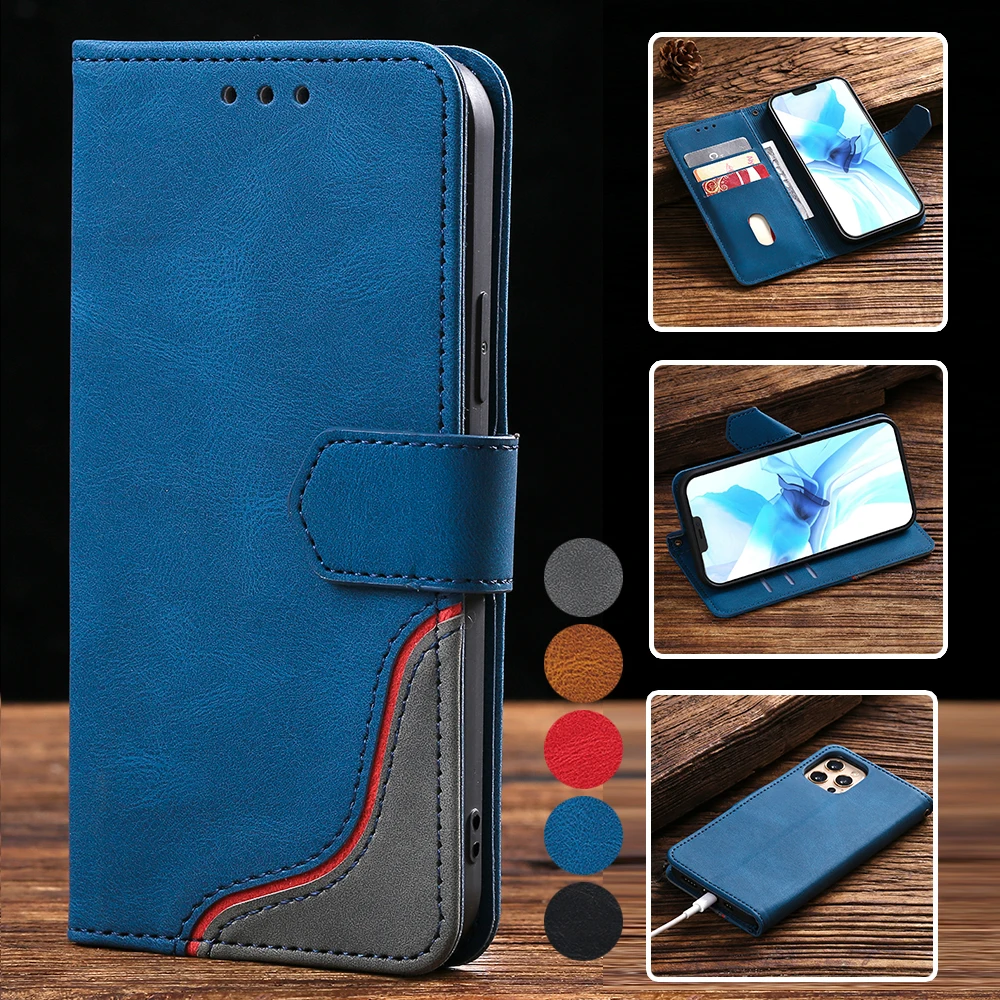luxury leather wallet case for redmi 8 8a 9 9a 9c 9t 10 note 8 8t 9 9t 10 11s 11 pro t 10s mi 11 lite 11t phone holder funda bag free global shipping