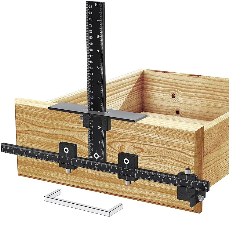 

Ручной перфоратор для отверстий, деревообрабатывающее приспособление, джиг, сверло, шаблон, руководство для дверного ящика, ручка, инструмент для установки