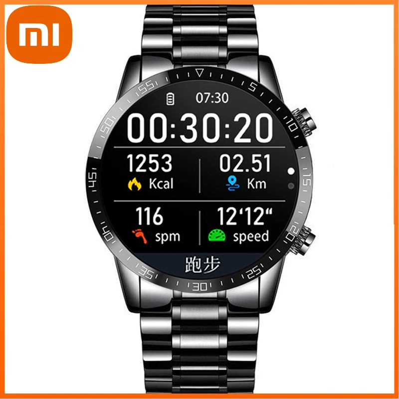 

Xiaomi For HUAWEI Samsung Android Phone IPhone IOS Smart Watch Android Men 1.3"IPS Screen IP68 Waterproof Smartwatch Men