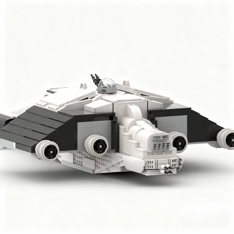 1563 детали MOC Star Battle Black Sun Vigilant Heavy Courier, модель из строительных блоков, рождественские подарки, игрушки, набор для сборки, образовательная идея. (art.: 3920dcd8f13c8) - 3920dcd8f13c8