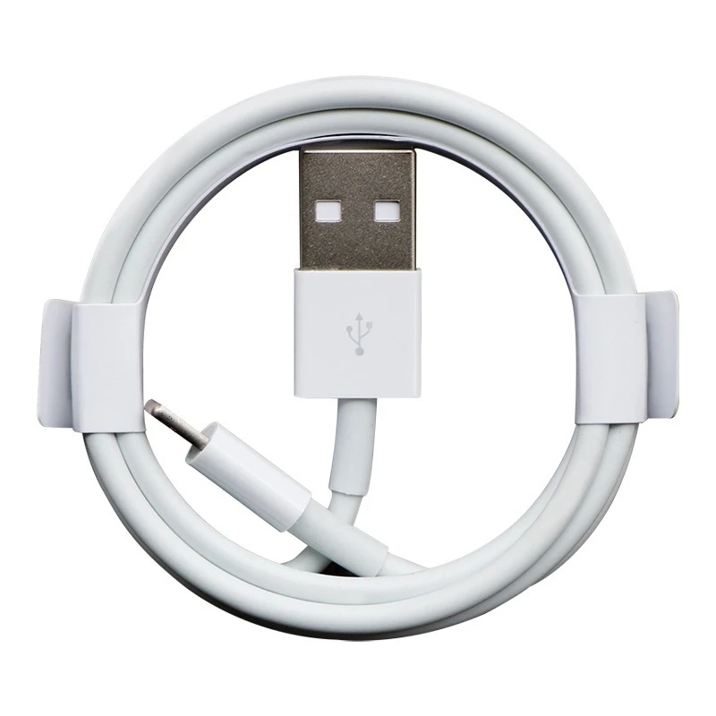 Оригинальный USB-кабель 1 м 2 3 для iPhone 13 12 11 Pro XS MAX X 7 8Plus зарядный шнур синхронизации