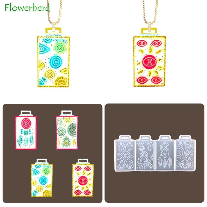 

Подвеска в виде глаз дьявола, клей-форма, квадратная подвеска «сделай сам», подвеска в виде ключа, глаза дьявола