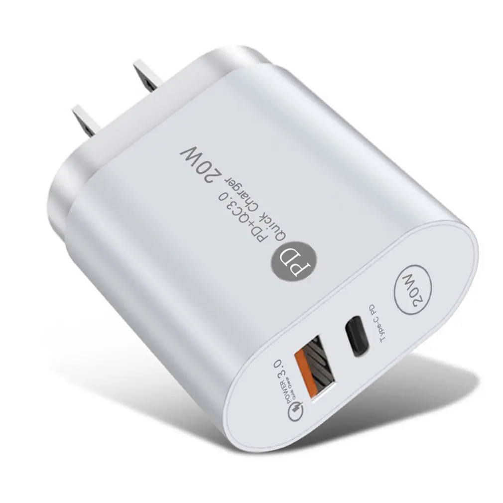 

Maerknon PD 20W USB Charger Quick Charge QC 3.0 Fast Phone Wall Charger Adapter For iPhone 13 12 Pro iPad Huawei Xiaomi Samsung