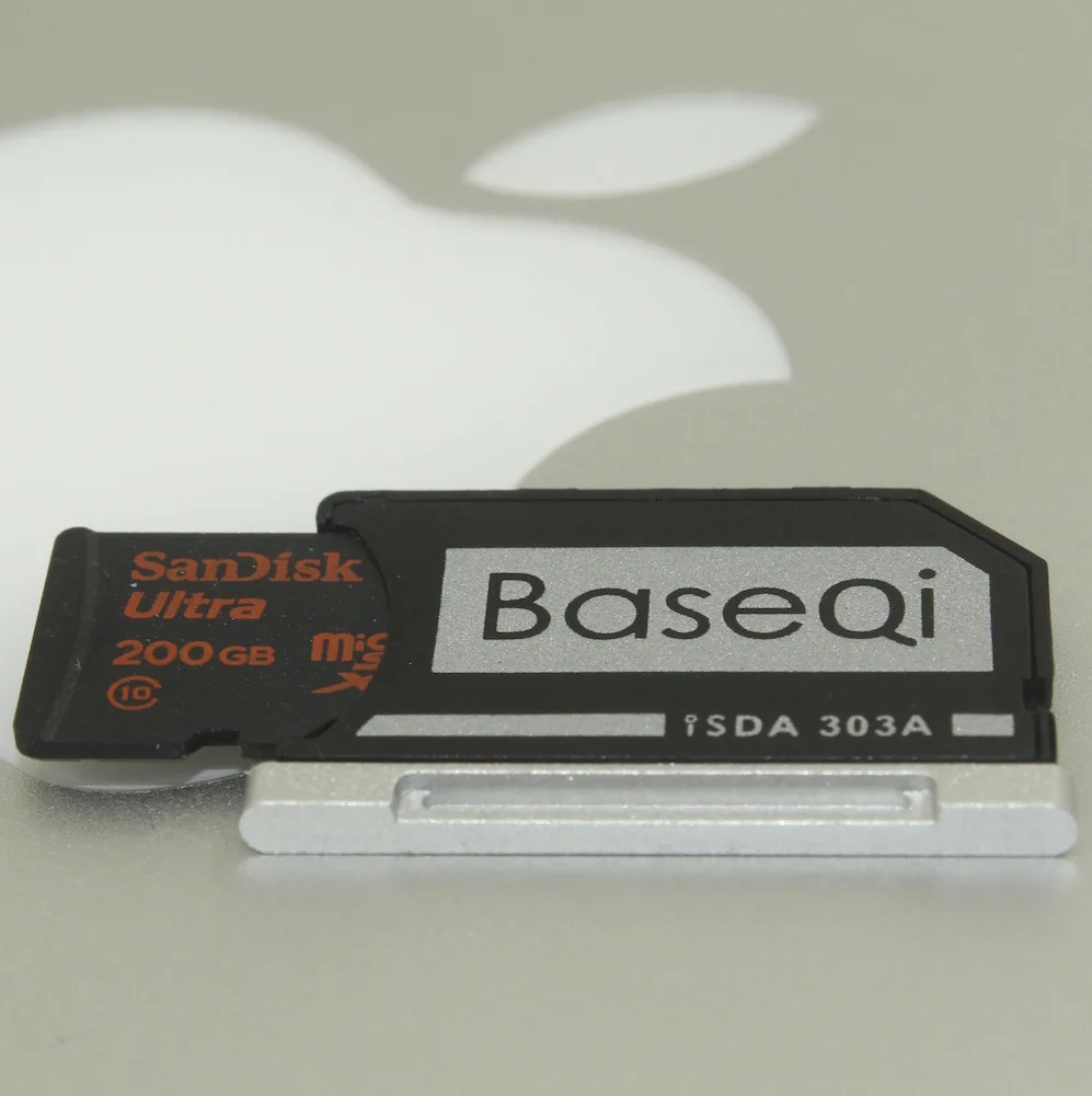 BaseQi оригинальный адаптер для MacBook Pro Retina 13 дюймов карта Microsd полностью скрытый Mac