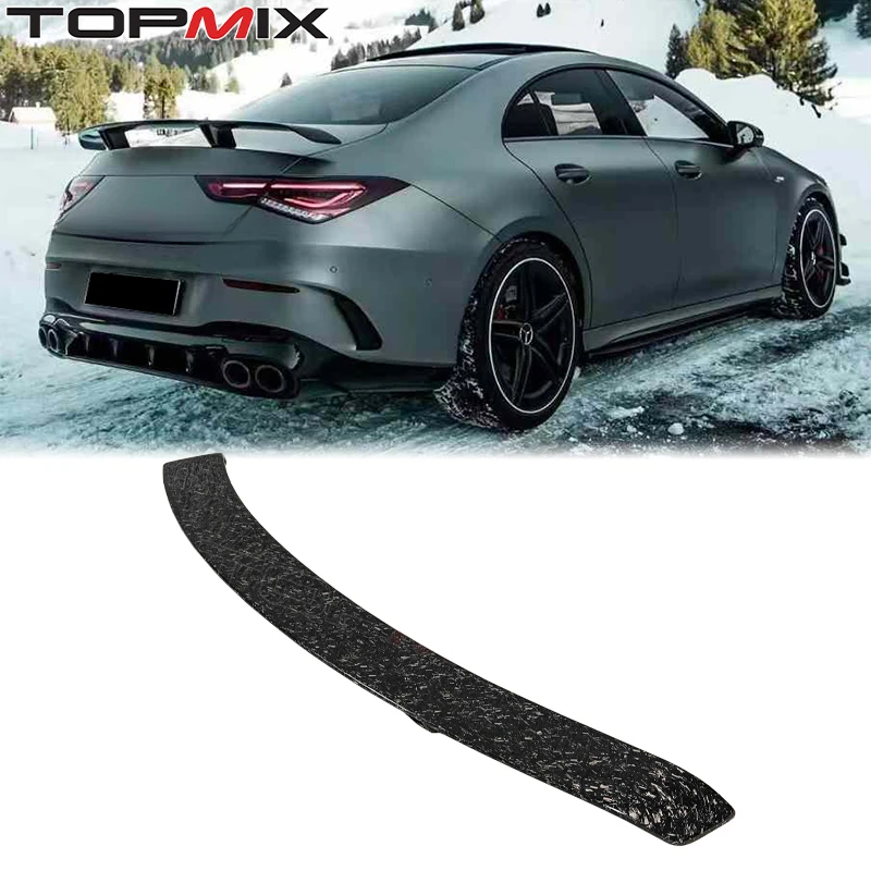Фото Карбоновый задний спойлер для Mercedes-Benz CLA W118 (CLA180/200/220/250/35 AMG/45 AMG) №2
