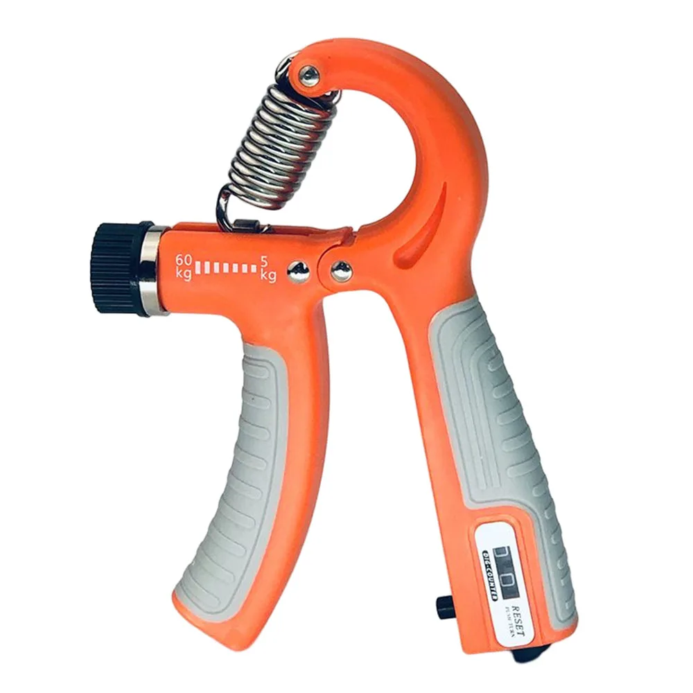 

Spring Hand Grips Adjustable Wrist Force Device Electron Grip Strength Device Count Trainer Training And Exercise