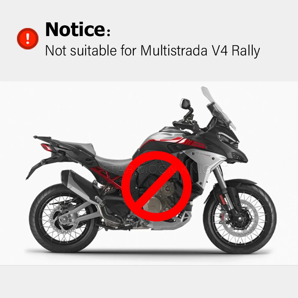 Мотоциклетные аксессуары наклейки на прокладку топливного бака для Ducati Multistrada V4 S