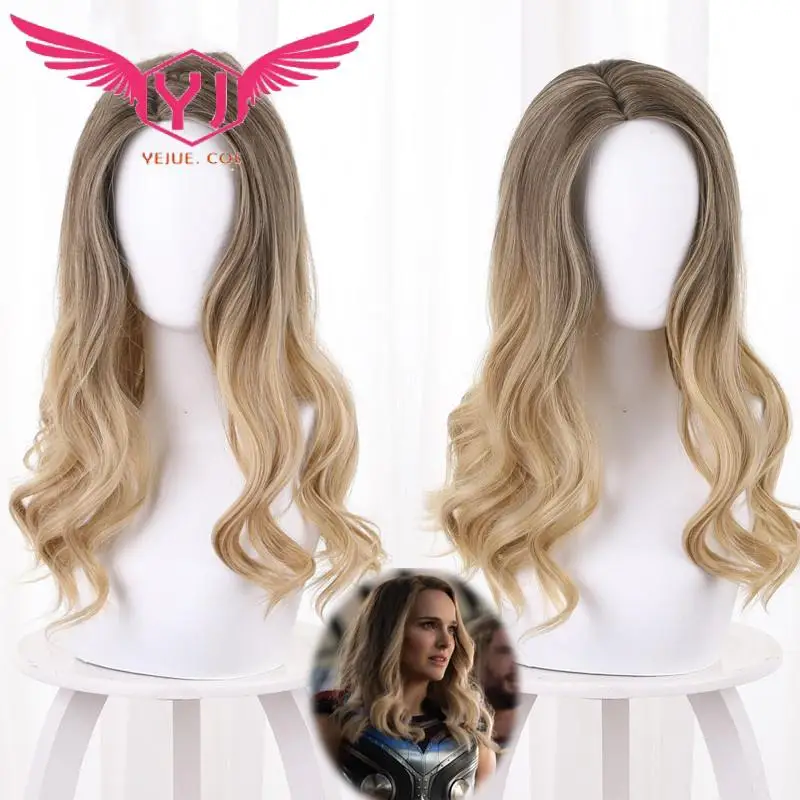

Thor: Love and Thunder Valky Cosplay Wig Heat Resistant Synthetic Hair Carnival Halloween Party Props