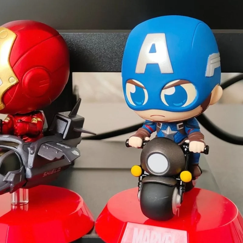 Фото Коллекционная мини-фигурка Hot Toys Marvel Comics Cosbi: Серия «Транспортные средства» — Загадочная коробка-сюрприз (Blind Box) — Милая одиночная коллекционная фигурка для коллекционеров, отличный подарок №1