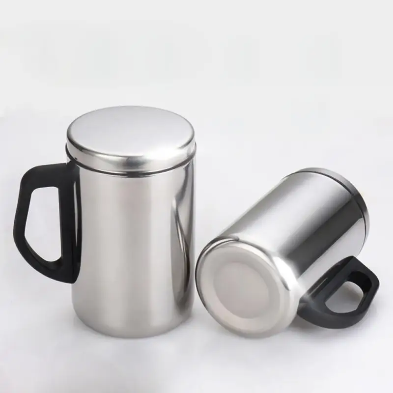 

Business Style Thermos Mugs Portable New Hot Coffee Wine Mug Stainless Steel Insulated Bottle Tumbler Wholesale Water Bottle