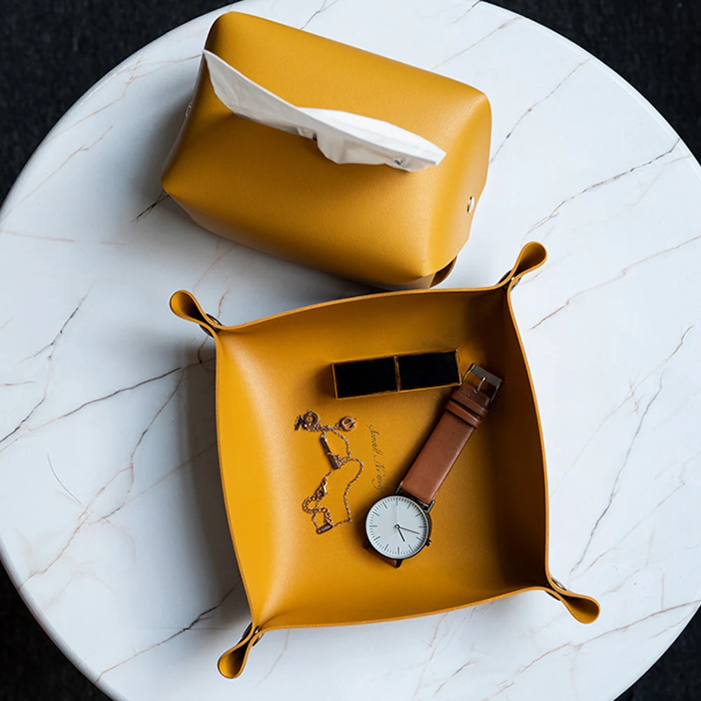 Креативный декор для фотосъемки из искусственной кожи поднос хранения ювелирных