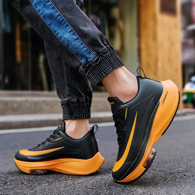 Xiaomi SALUDAS Luxury Sneakers Men Women Fashion Platform Casual Shoes Waterproof Leather Sneakers Unisex Outdoor Running Shoes