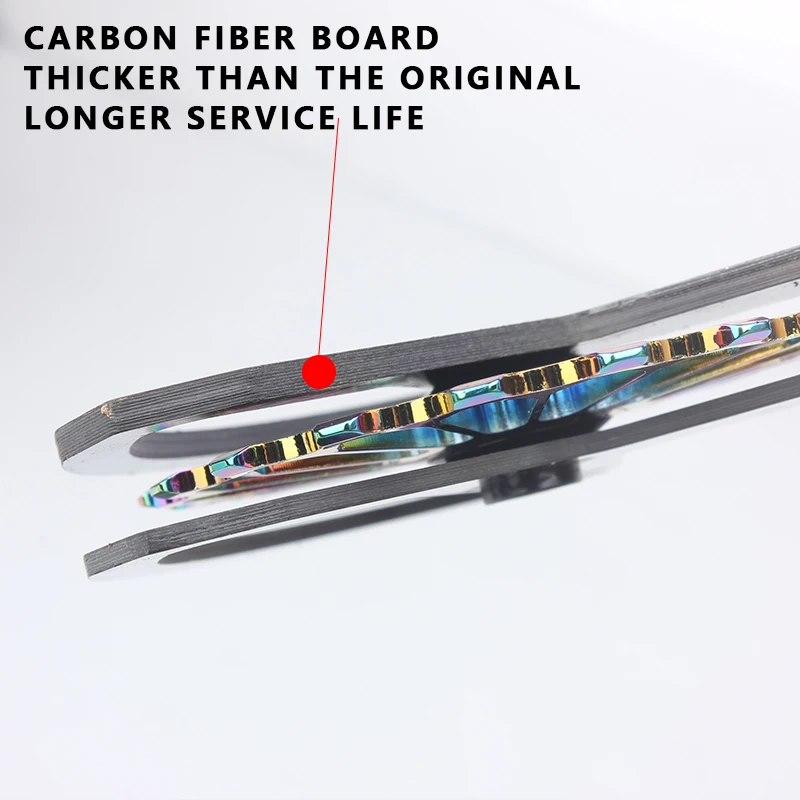 RACEWORK Ceramic Bearing Pulley Guide Wheel Rainbow for SHIMANO R7000 R8000/8050/9100 Road Bike Rear Derailleur Carbon Fiber 18T |